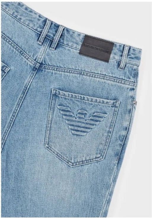 Emporio Armani Jeans Light Denim Blauw Heren
