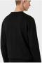 Emporio Armani Katoenen sweatshirt met logo opdruk Black Heren - Thumbnail 8