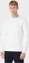Emporio Armani Witte Crew Neck Sweatshirt met Micro Patch White Heren - Thumbnail 8