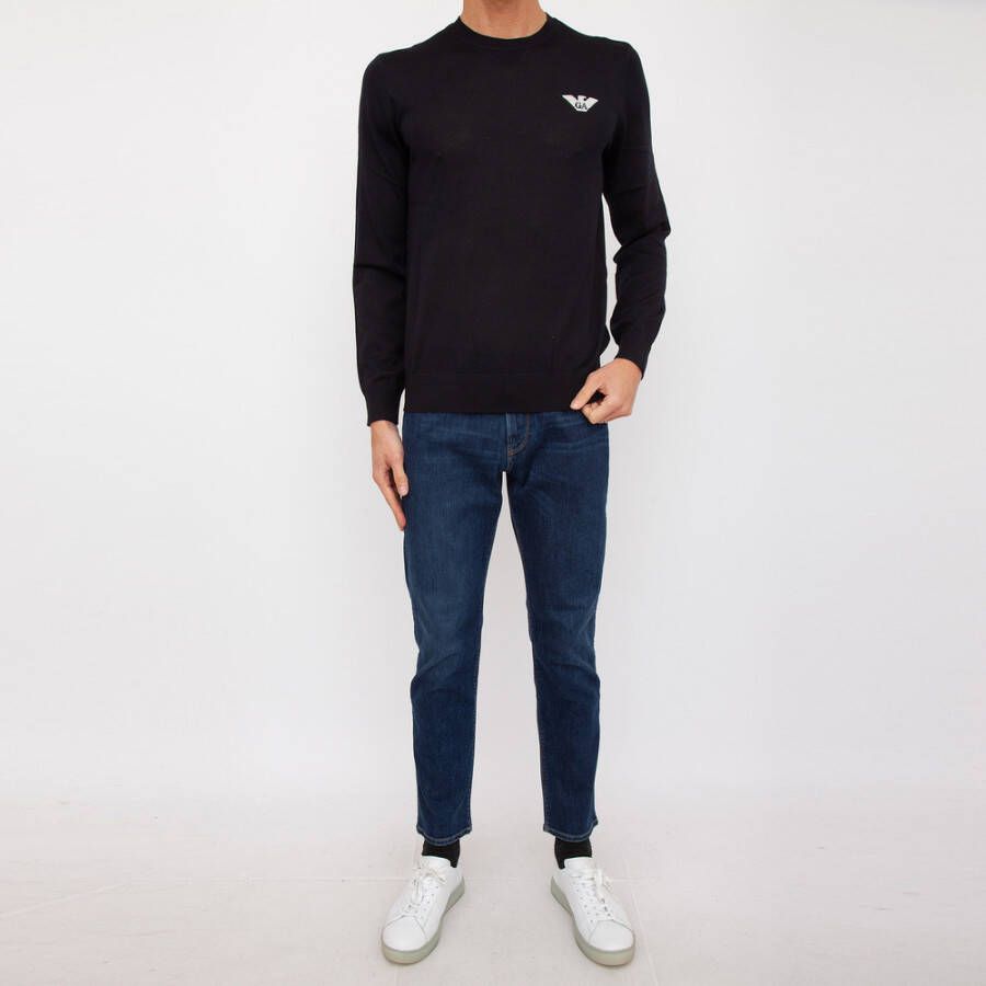 Emporio Armani Sweatshirts Blauw Heren