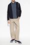 Emporio Armani Blauwe Zip-through Sweatshirt met Logo Appliqué Blue Heren - Thumbnail 8