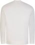 Emporio Armani Witte Trui met Maxi Patch Logo en Lettering White Heren - Thumbnail 2