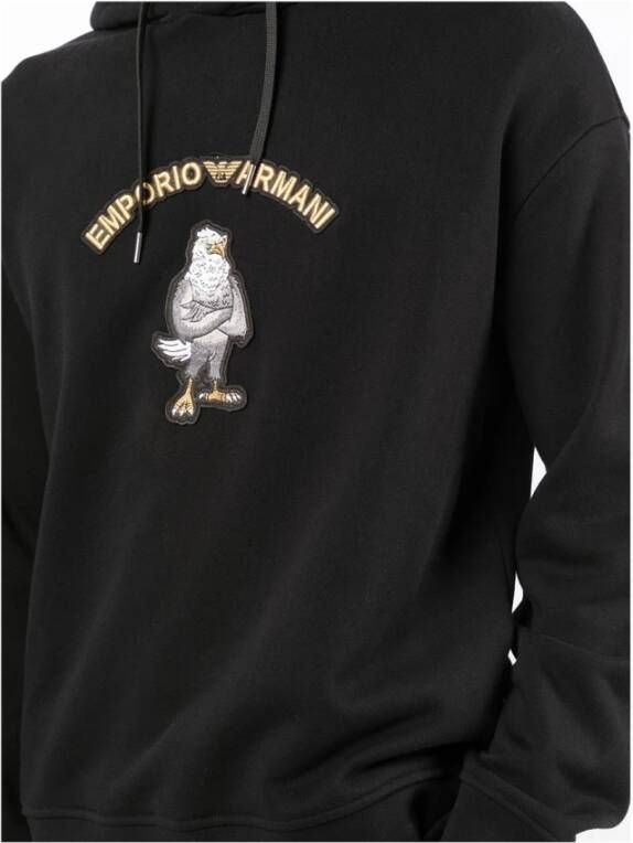 Emporio Armani Sweatshirts & Hoodies Zwart Heren