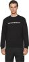 Emporio Armani Katoenen sweatshirt met logo opdruk Black Heren - Thumbnail 7