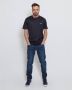 Emporio Armani Blauw Logo Print Ronde Hals T-shirt Blue Heren - Thumbnail 4