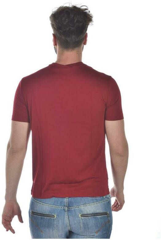 Emporio Armani t-shirt Rood Heren