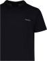 Emporio Armani Blauw Logo Print Ronde Hals T-shirt Blue Heren - Thumbnail 2