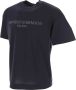 Emporio Armani Blauwe T-shirts en Polos Blue Heren - Thumbnail 2