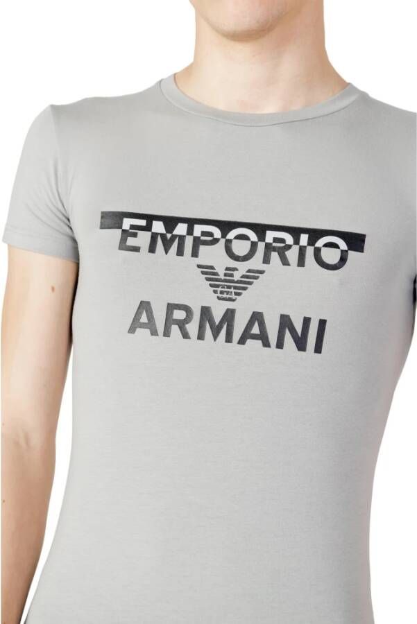 Emporio Armani T-Shirt Collectie Grijs Heren