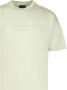 Emporio Armani Katoenen T-Shirt met reliëflogo Green Heren - Thumbnail 4