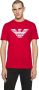 Emporio Armani T-Shirts Rood Heren - Thumbnail 2