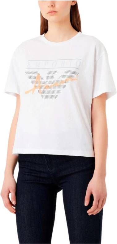 Emporio Armani T-Shirts Wit Dames