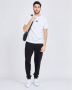 EA7 Emporio Armani T-shirt met labeldetail - Thumbnail 4