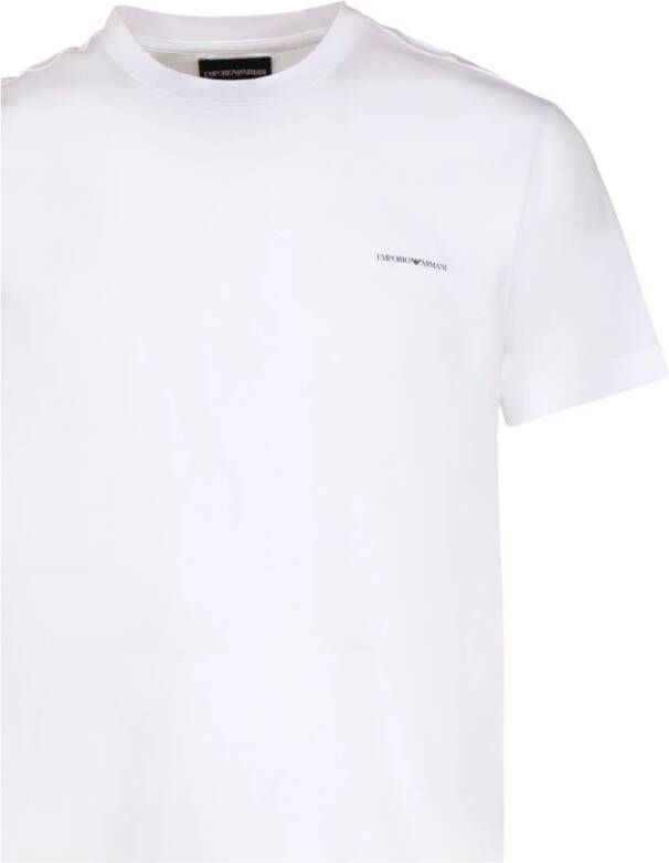 Emporio Armani T-Shirts Wit Heren