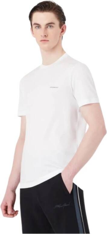 Emporio Armani T-Shirts Wit Heren