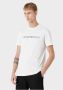 Emporio Armani Heren Crew Neck Logo T-shirt White Heren - Thumbnail 4