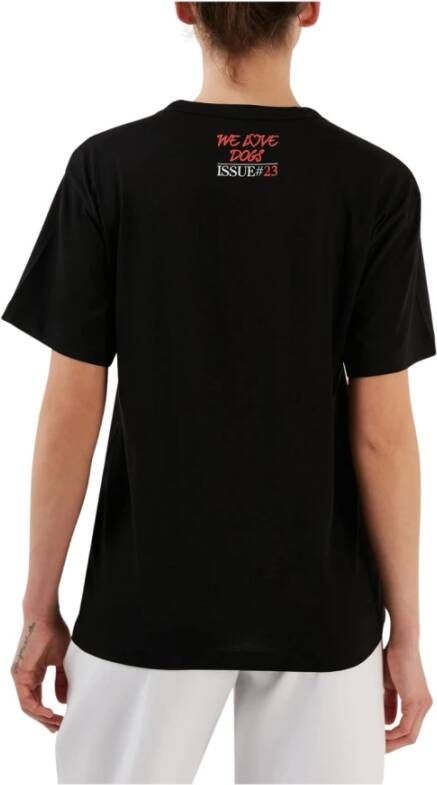 Emporio Armani T-Shirts Zwart Dames