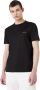 Emporio Armani Logo Print Katoenen T-Shirt Black Heren - Thumbnail 3