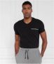 Emporio Armani 2-Pack Stretch Katoenen T-shirts V-hals Slim Fit Korte Mouwen Black Heren - Thumbnail 2