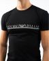Emporio Armani Aansluitend Ronde Hals T-shirt Black Heren - Thumbnail 2