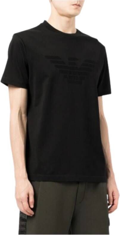 Emporio Armani T-Shirts Zwart Heren
