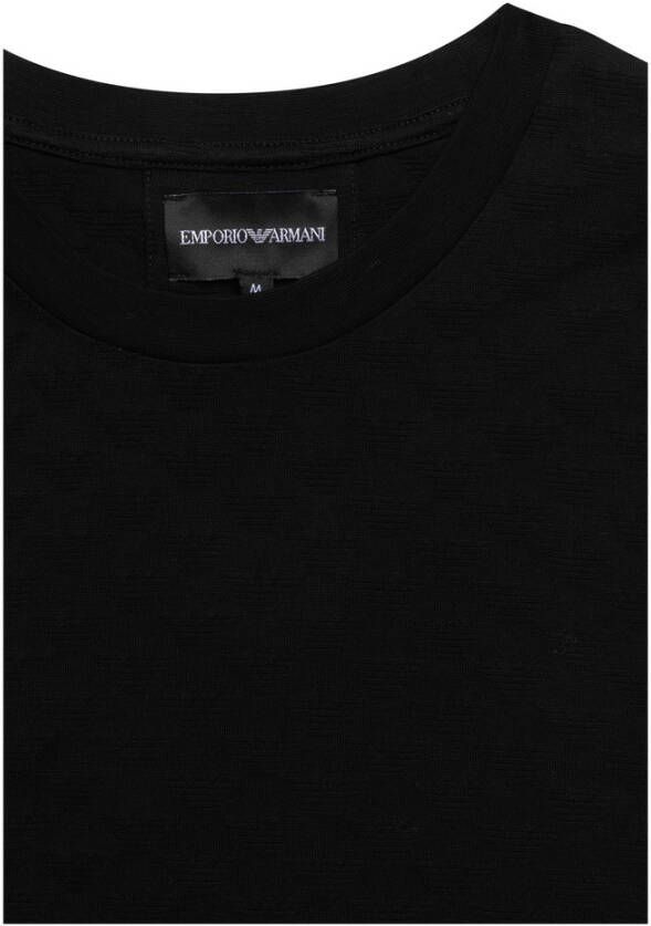 Emporio Armani T-Shirts Zwart Heren