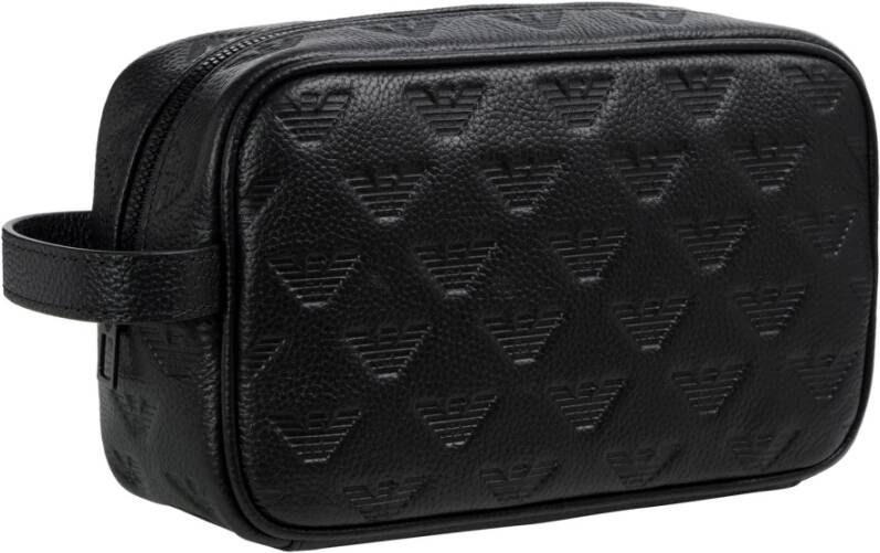 Emporio Armani Toiletry bag Zwart Heren
