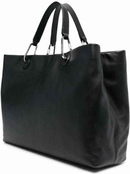 Emporio Armani plastic tas Zwart Dames