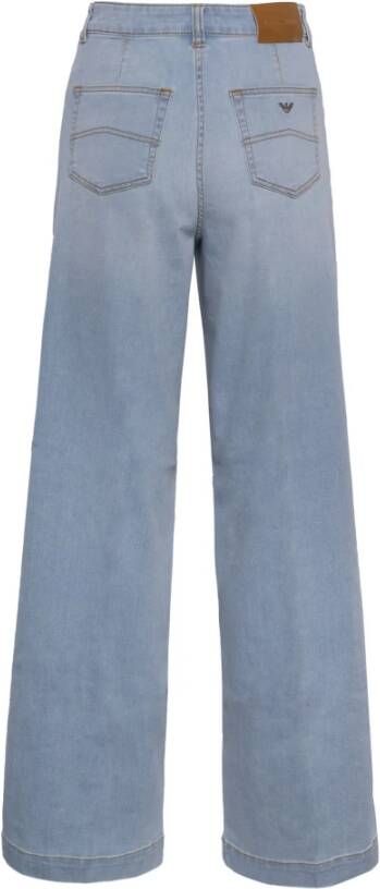 Emporio Armani Trousers Blauw Dames