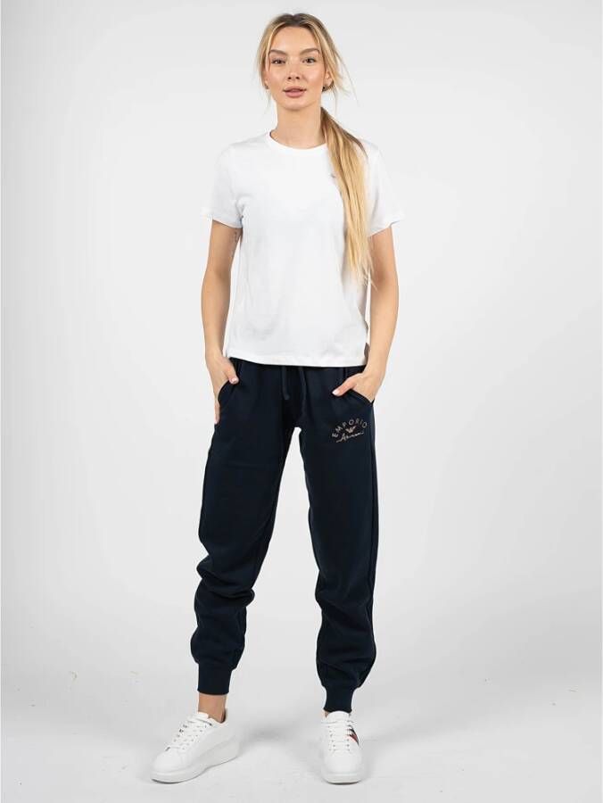 Emporio Armani Trousers Blauw Dames