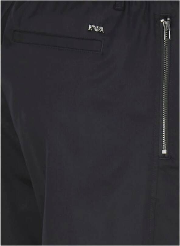 Emporio Armani Trousers Blauw Heren