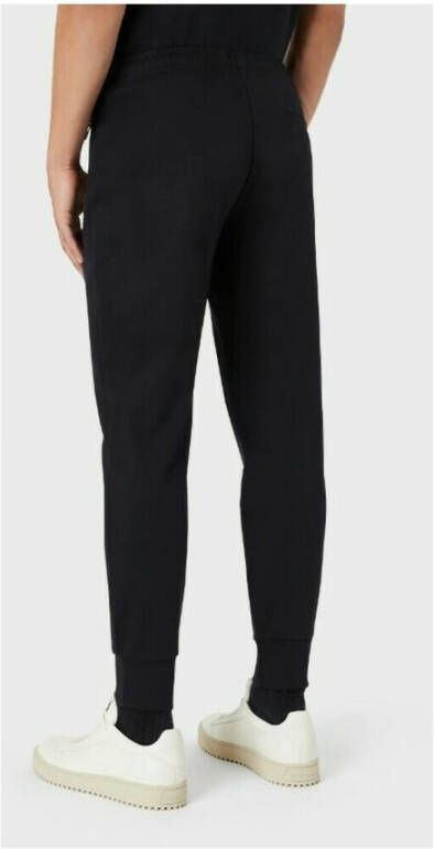 Emporio Armani Broek Blauw Heren