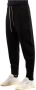 Emporio Armani Heren Jogger Broek van Dubbel Jersey Black Heren - Thumbnail 4