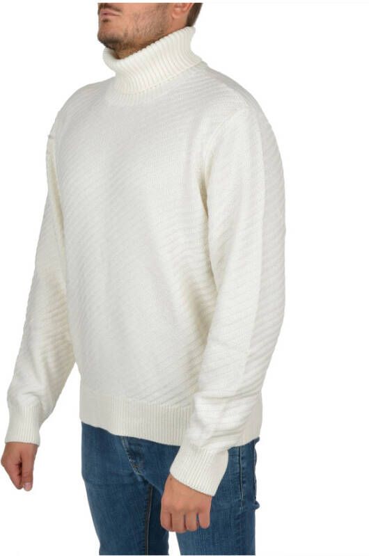 Emporio Armani Sweaters White Wit Heren