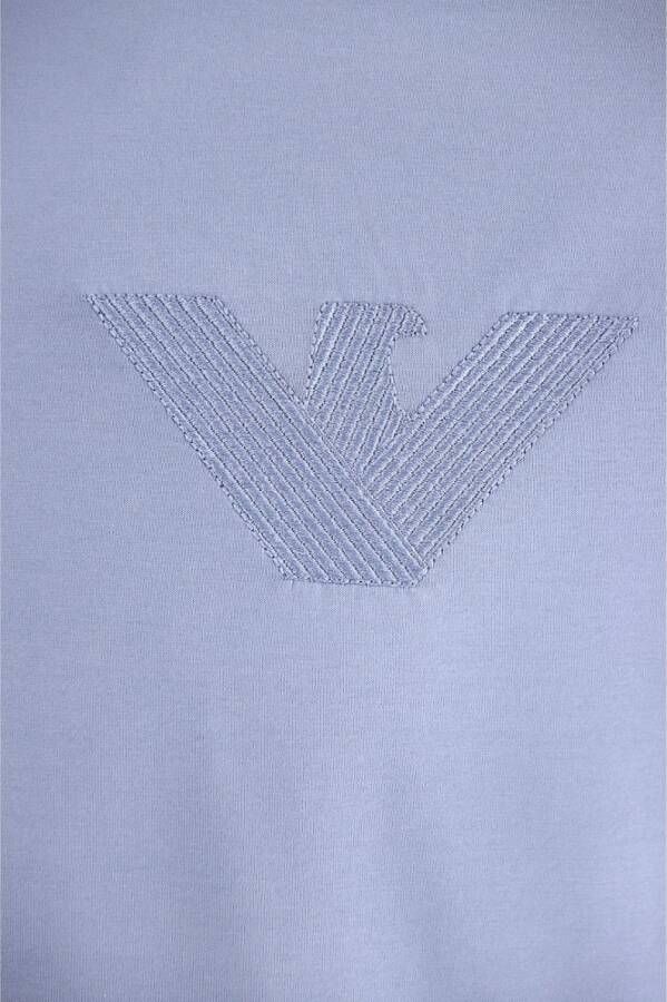 Emporio Armani Upgrade je casual garderobe met dit stijlvolle T-shirt Blue Heren