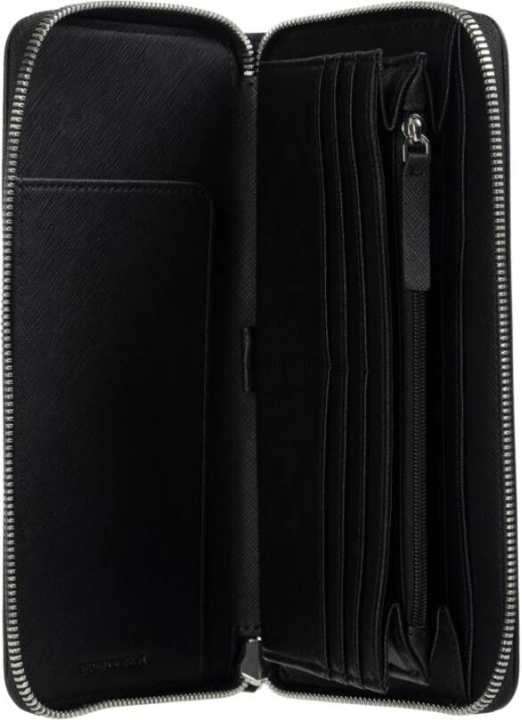 Emporio Armani Wallet Zwart Heren