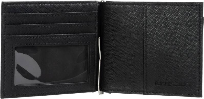 Emporio Armani Wallet Zwart Heren