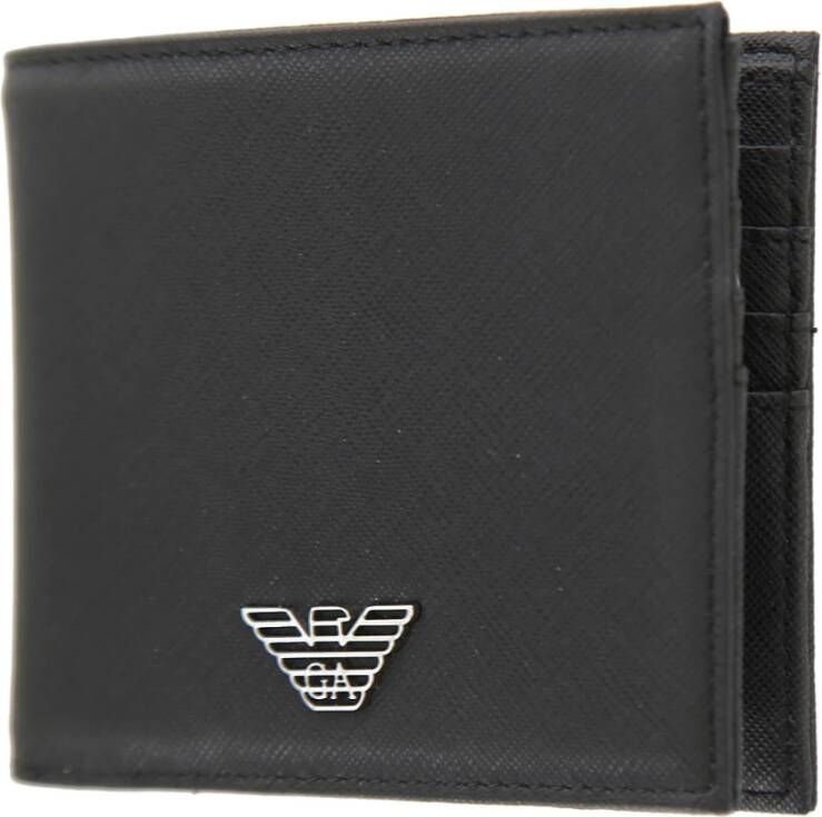 Emporio Armani Wallet Zwart Heren