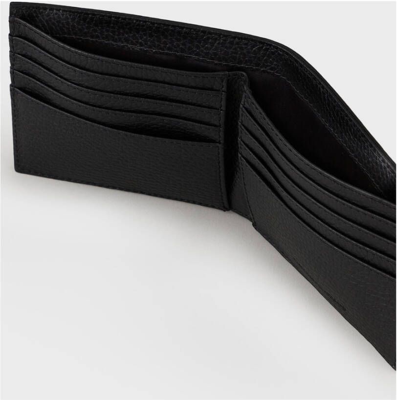 Emporio Armani Wallets Black Zwart Heren