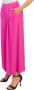 Emporio Armani Wide Trousers Roze Dames - Thumbnail 2