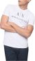 Armani Exchange Heren Bedrukt Langarm T-shirt White Heren - Thumbnail 3