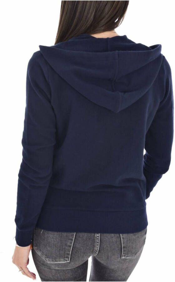 Emporio Armani Sweater met rits Blauw Dames