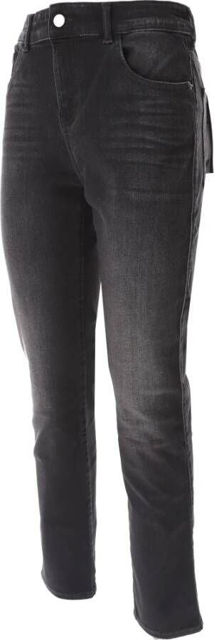 Emporio Armani Zwarte Jeans van Armani Zwart Dames