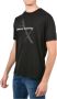 Armani Exchange Zwart T-shirt Regular Fit Korte mouwen Ronde hals Black Heren - Thumbnail 2
