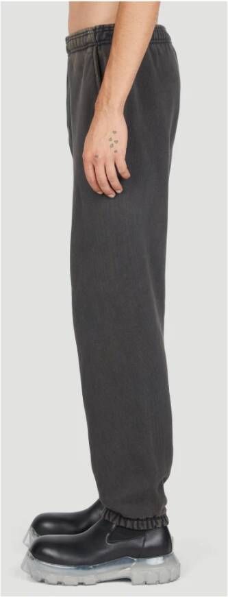 Entire Studios Gewassen Heavy Track Pants Black Heren
