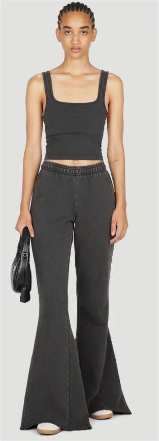 ENTIRE STUDIOS Cropped top Zwart - Foto 7
