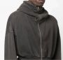 Entire Studios Gewassen Heavy Hooded Sweatshirt Black Heren - Thumbnail 4