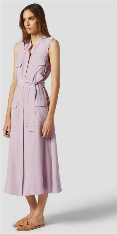 Equipment Kleed kleding met zakken en riem in de taille Paars Dames