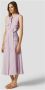 Equipment Kleed kleding met zakken en riem in de taille Purple Dames - Thumbnail 2