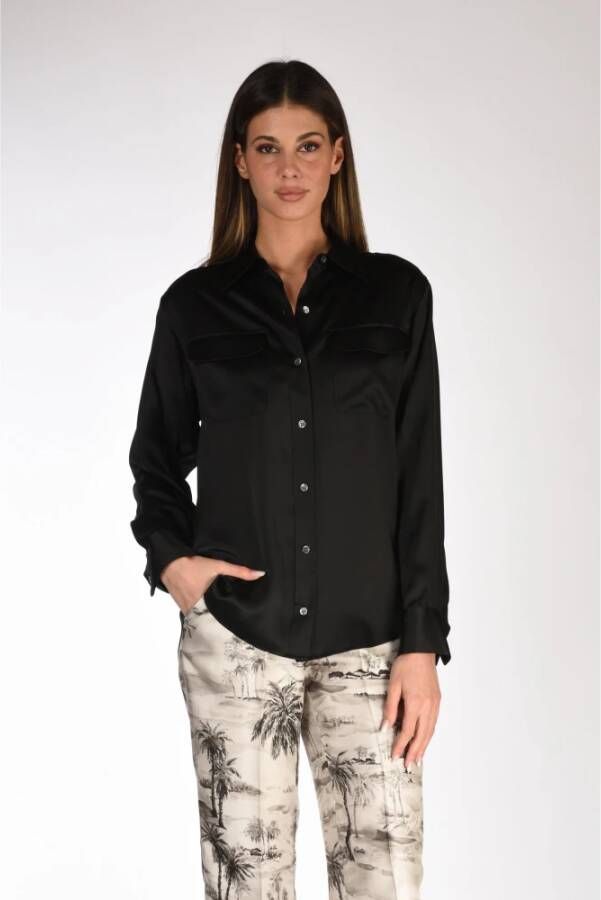 Equipment Shirts Zwart Dames